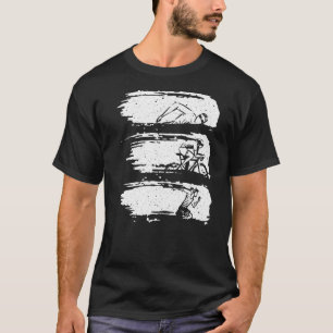 Triathlon Swim Bike Lauf Männer Frauen Triathleten T-Shirt