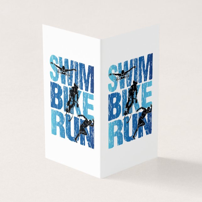 Triathlon - Swim Bike Run (Vorderseite)