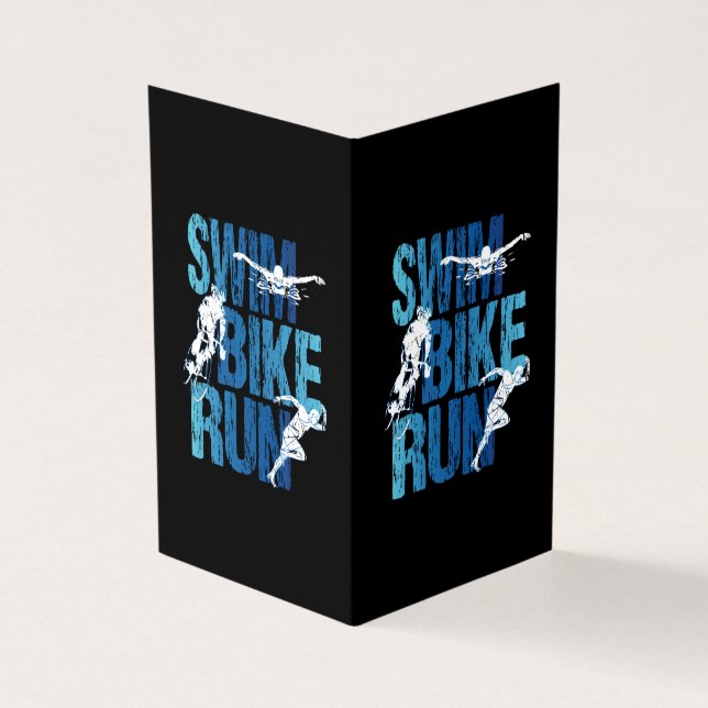 Triathlon - Swim Bike Run (Vorderseite)