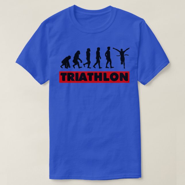 Triathlon Swim Bike Run 12 T-Shirt (Design vorne)