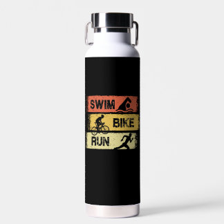 Triathlon - Swim Bike Run Trinkflasche