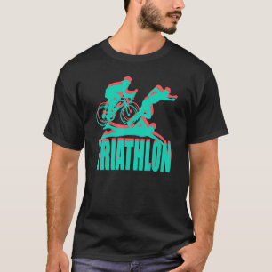 Triathlon Swimming Radsport Triathlon T-Shirt