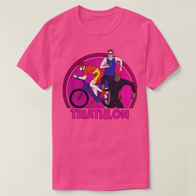 Triathlon T-Shirt (Design vorne)