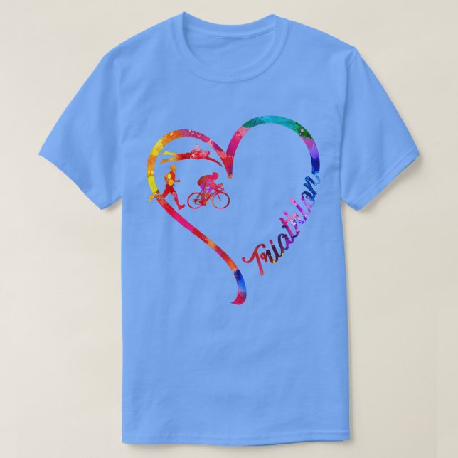 Triathlon T-Shirt (Design vorne)