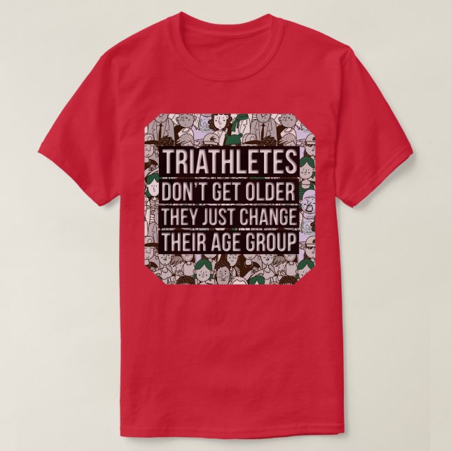 Triathlon T-Shirt (Design vorne)