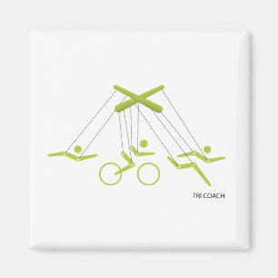 Triathlon-Trainer, Triathlon-Trainer Magnet