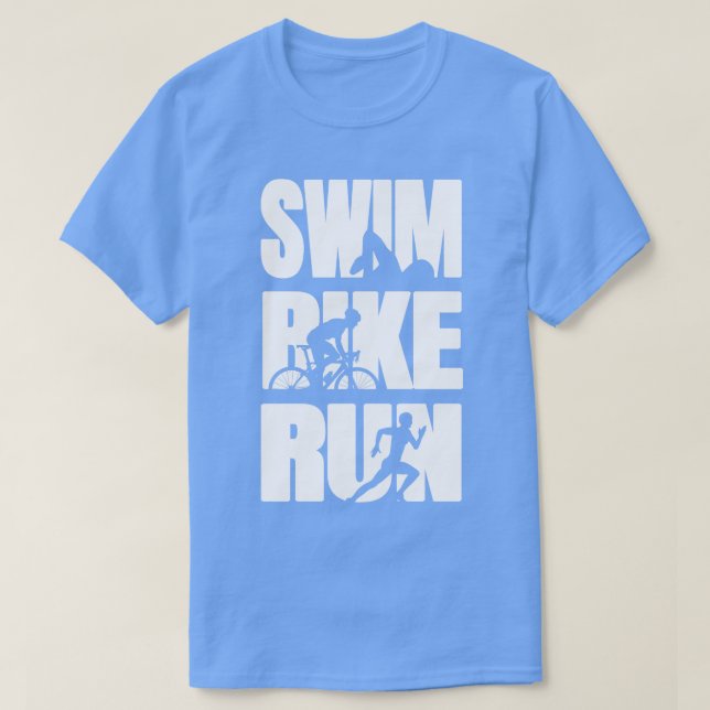 Triathlon Triathlet T-Shirt (Design vorne)