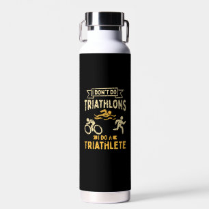 Triathlon-Triathlet  Trinkflasche