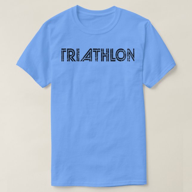 Triathlon-Triathlete 28 T-Shirt (Design vorne)