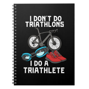 Triathlon Triathlete Notizblock