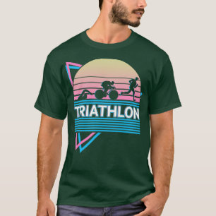 Triathlon Triathlete Retro-Geschenk T-Shirt
