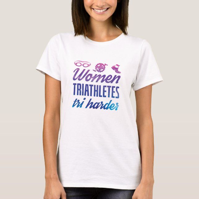 Triathlon Triathlon Ombre T-Shirt (Vorderseite)