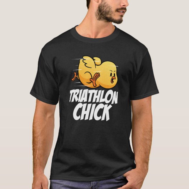 Triathlon Triathlon Triathlon T-Shirt (Vorderseite)