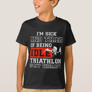 Triathlonentwurf T-Shirt