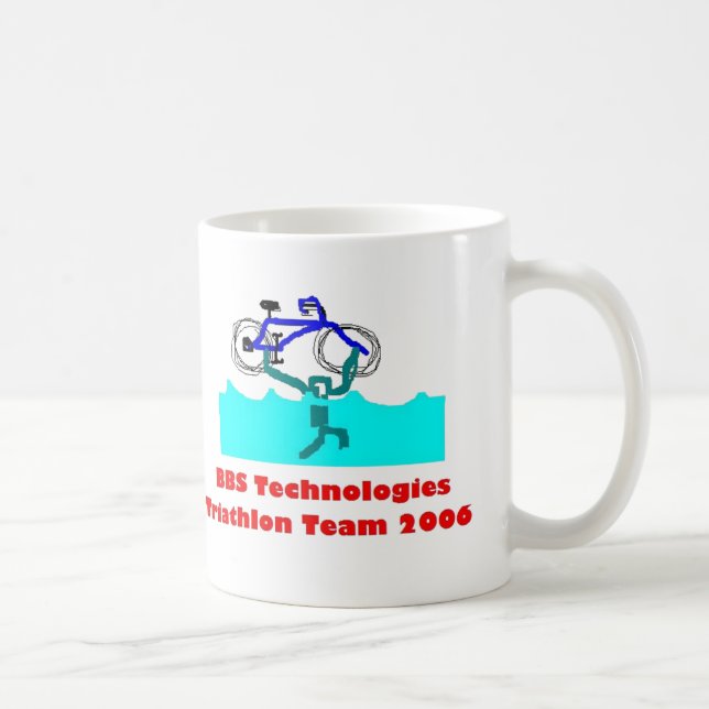TriathlonTeam Kaffee-Tasse Tasse (Rechts)