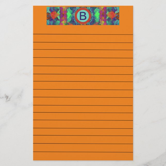 Triba African lDesign Briefpapier (Vorderseite)