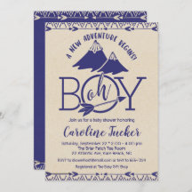 Tribal Adventure Baby-Dusche