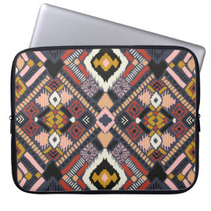 Tribal African Zickzack Aztec Muster Laptopschutzhülle