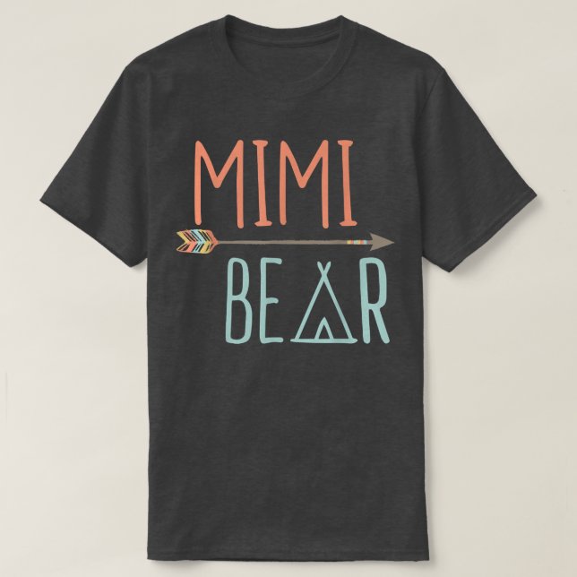 Tribal Arrow Mimi Bear Shirt Oma Shirt (Design vorne)
