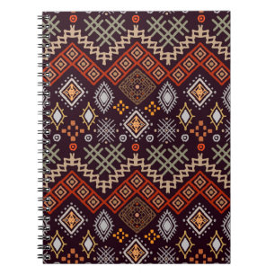 Tribal Art Boho Geometric Print Notizblock