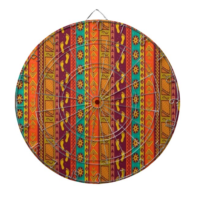 Tribal Art Dartscheibe (vorne)
