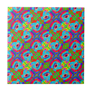 Tribal Art inspiriert Design Aborigine Fliese