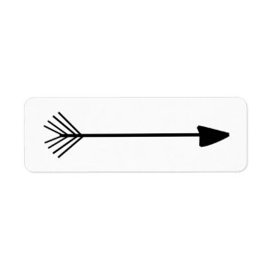 Tribal Art Single Black Arrow Trendy Designs