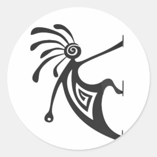 Tribal art sticker