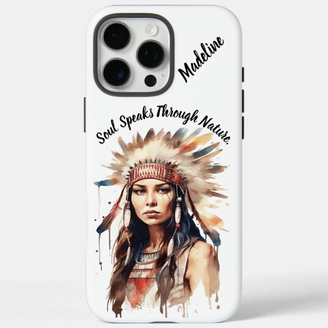 Tribal Artistic Touch Case-Mate iPhone Hülle (Rückseite)