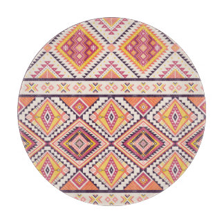 Tribal Aztec gestreift Nahtloser Hintergrund Schneidebrett
