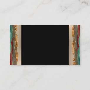 Tribal Aztec Native Style Business Cards Visitenkarte