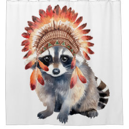 Tribal Bandit Duschvorhang