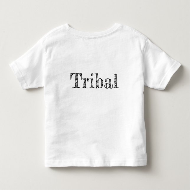 Tribal Bandit Kleinkind T-shirt (Rückseite)