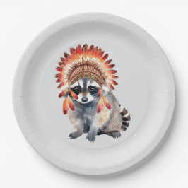 Tribal Bandit Pappteller