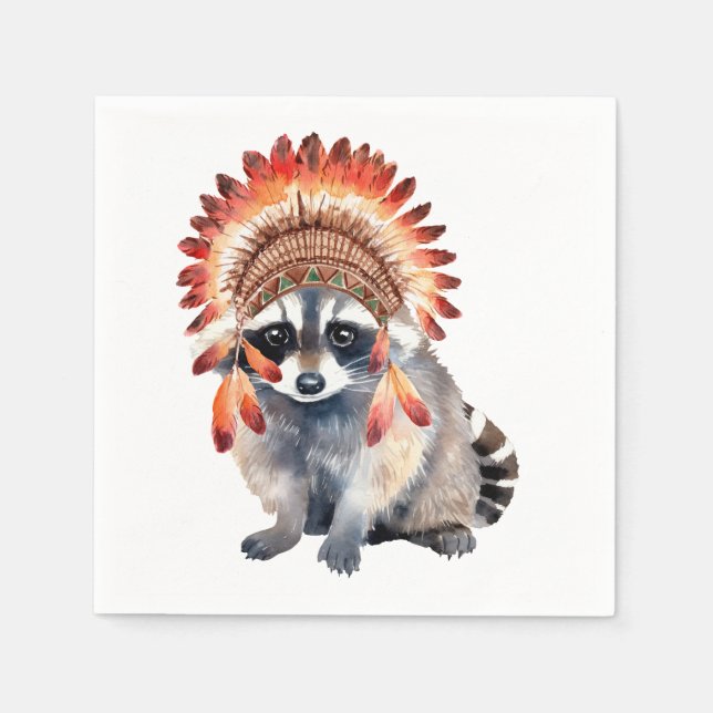 Tribal Bandit Serviette (Vorderseite)