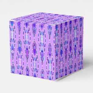Tribal Batik - Lavender, Blue und Violet Geschenkschachtel