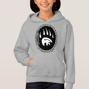 Tribal Bear Art Kid's Sweatshirts Bärenkörper Shir