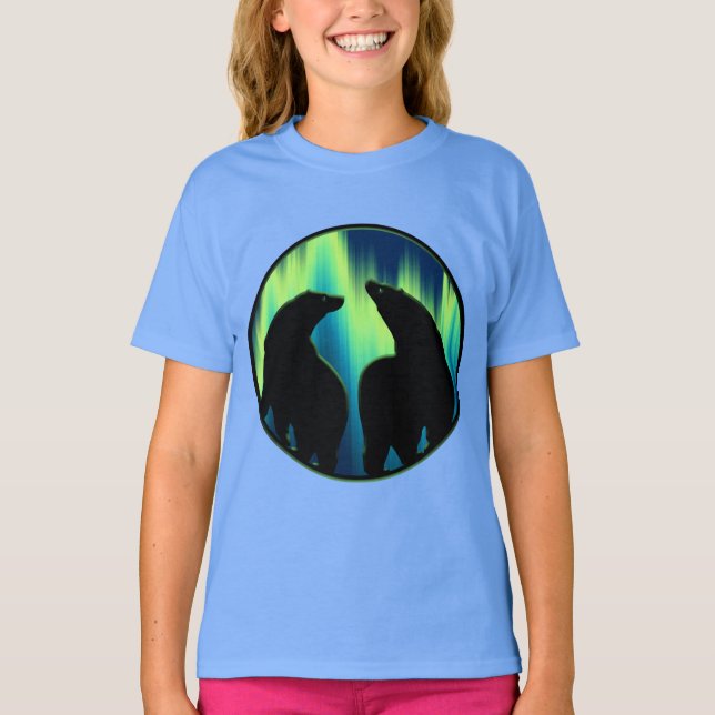 Tribal Bear Art Kid's Sweatshirts Bears Shirt (Vorderseite)