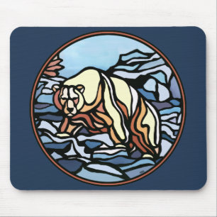 Tribal Bear Art Mousepad Stilvolle Wildlife Mousep