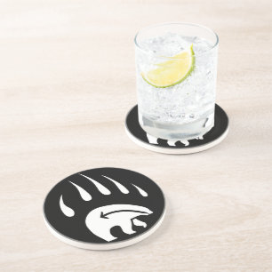 Tribal Bear Art Untersetzer Bear Claw Drink Unters