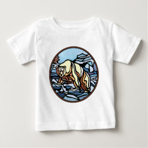 Tribal Bear Baby T - Shirt Polar Bear Baby Shirts