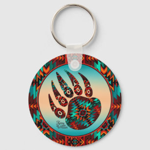 Tribal Bear Paw Schlüsselanhänger