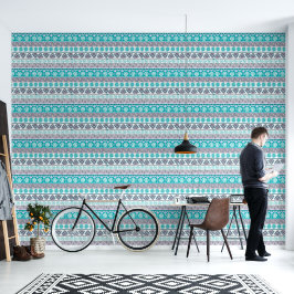 Tribal Blue Tapete