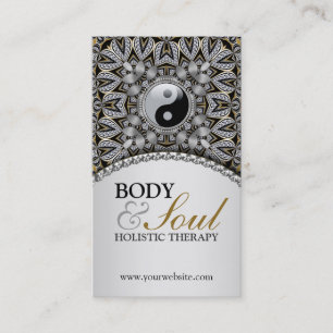 Tribal Bohemisch Holistic New Age Business Card Visitenkarte