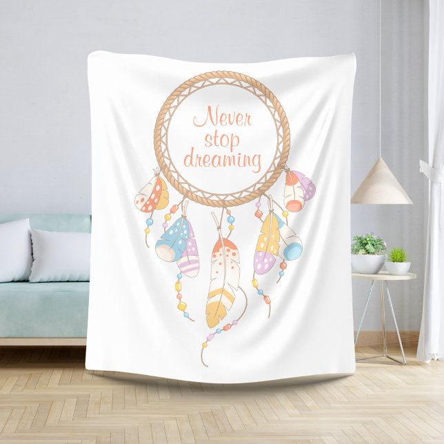 Tribal Boho Dreamcatcher Quote Sherpadecke (Von Creator hochgeladen)