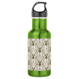 Tribal Boho Hirsch, Träumend von Hirschen Edelstahlflasche