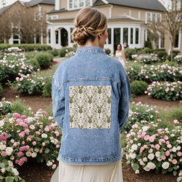 Tribal Boho Hirsch, Träumend von Hirschen Jeansjacke