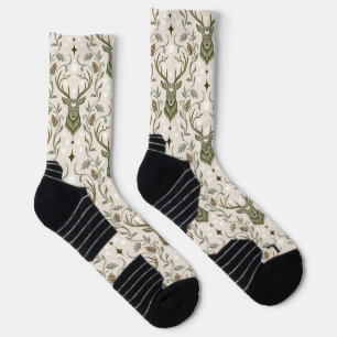 Tribal Boho Hirsch, Träumend von Hirschen Socken