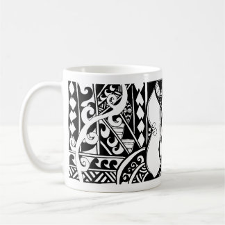 Tribal Butterfly Polynesische Tasse