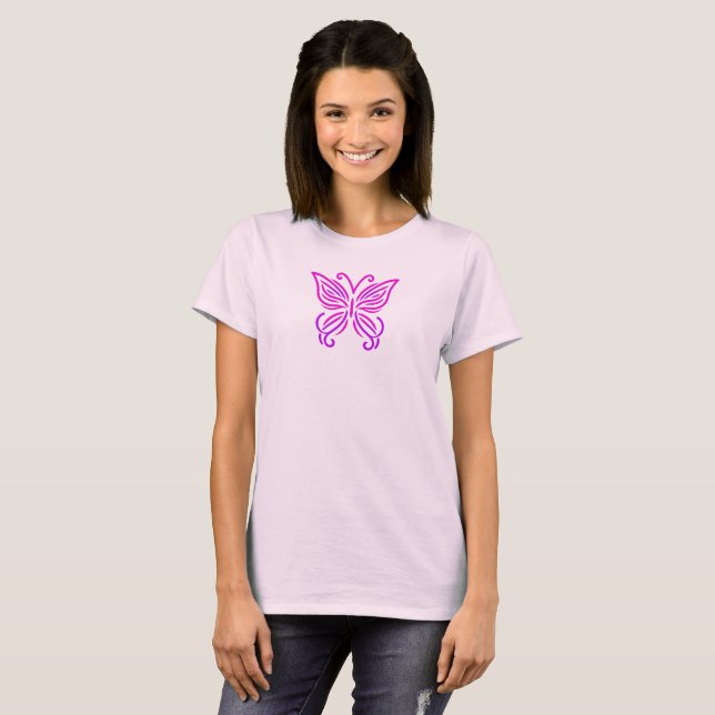 Tribal Butterfly T-Shirt (Vorne ganz)